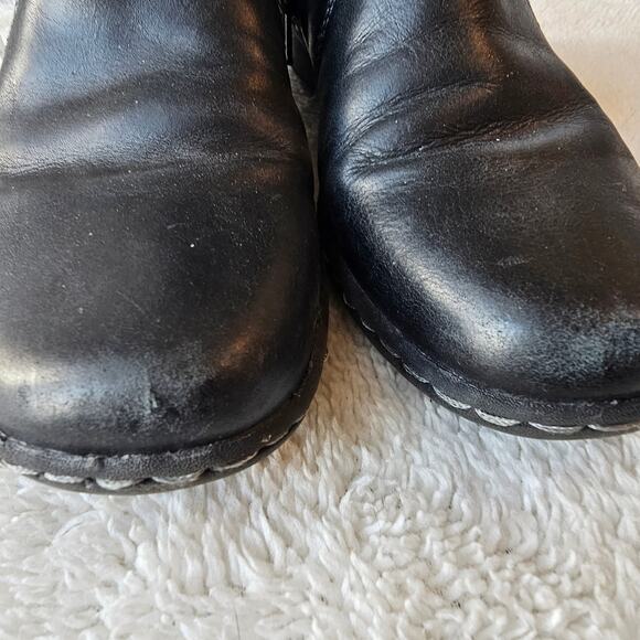 Naturalizer Women's Rylen Leather Side Zip Ankle Booties Size 7N‎ Black Comfort - Picture 4 of 8